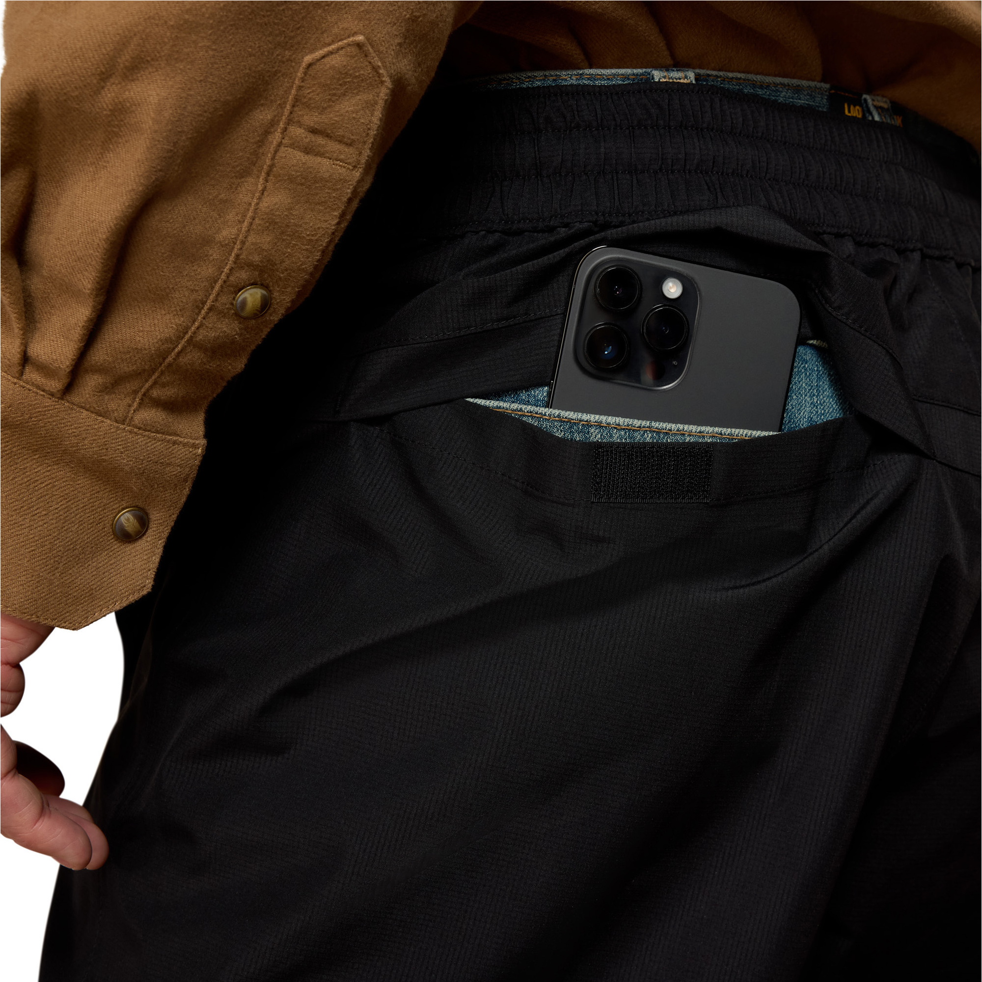 2026 Ariat Unisex Rebar Stormshell Waterproof Pants 10079862 - Black
